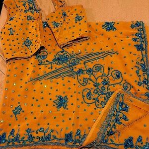 Designer party wear indian/Pakistani saree